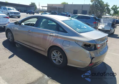 2014 Hyundai Sonata Gls из США, поврежденный, VIN 5NPEB4AC0EH937442